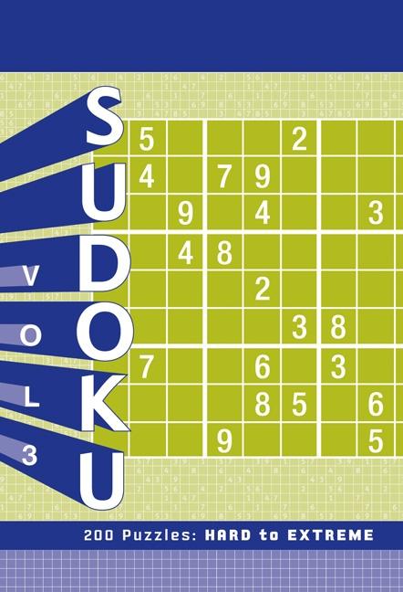 Sudoku 3: Hard to Extreme: 200 Puzzles: Hard to Extreme by Pitkow, Xaq