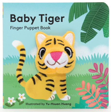Baby Tiger: Finger Puppet Book: (Finger Puppet Book for Toddlers and Babies, Baby Books for First Year, Animal Finger Puppets) -- Chronicle Books, Board Book