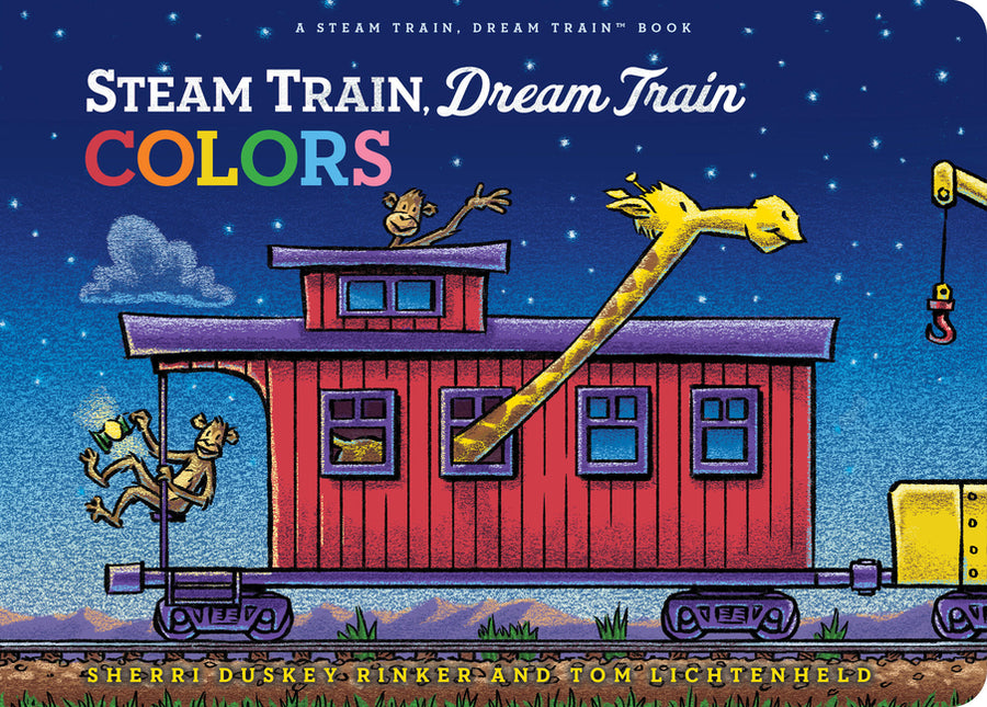 Steam Train, Dream Train Colors -- Sherri Duskey Rinker, Board Book