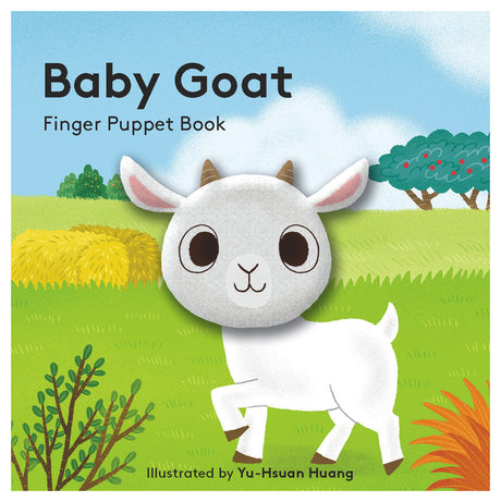Baby Goat: Finger Puppet Book: (Best Baby Book for Newborns, Board Book with Plush Animal) -- Chronicle Books, Board Book