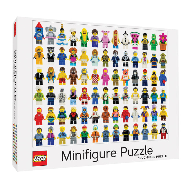 Lego« Minifigure 1000-Piece Puzzle -- Lego, Other
