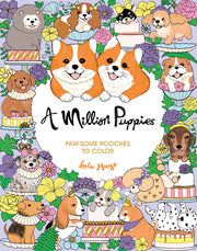 A Million Puppies: Paw-Some Pooches to Color by Mayo, Lulu