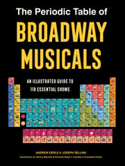 The Periodic Table of Broadway Musicals: An Illustrated Guide to 118 Essential Shows by Gerle, Andrew