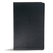 CSB Everyday Study Bible, Black Leathertouch by Csb Bibles by Holman