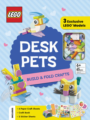 Lego(r) Desk Pets: Build & Fold Crafts by Ameet Sp Z O O