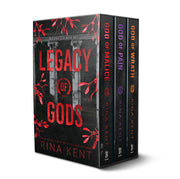 Legacy of Gods Series Boxed Set, Books 1-3: God of Malice, God of Pain, and God of Wrath by Kent, Rina