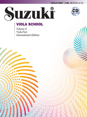 Suzuki Viola School, Vol 8: Viola Part, Book & CD [With CD (Audio)] by Strauss, Michael Isaac