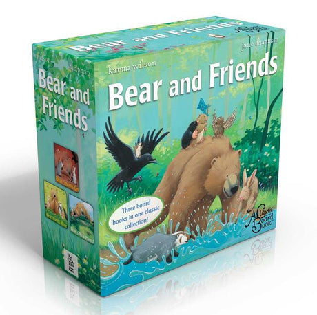 Bear and Friends (Boxed Set): Bear Snores On; Bear Wants More; Bear's New Friend -- Karma Wilson, Board Book