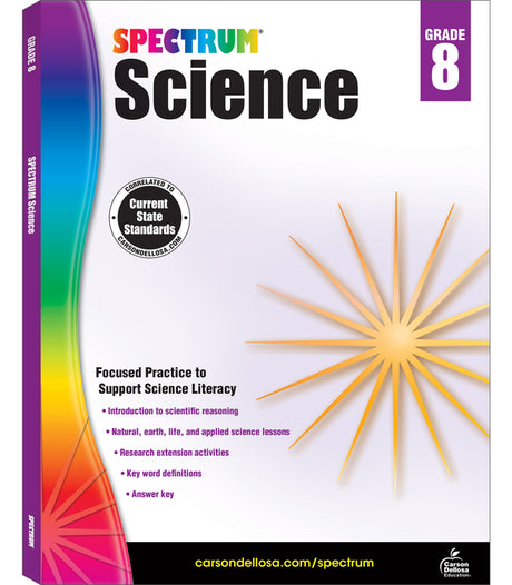 Spectrum Science, Grade 8: Volume 60 -- Spectrum, Paperback