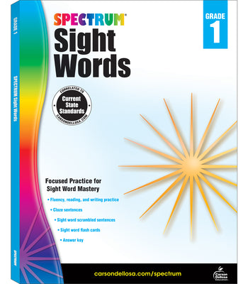 Spectrum Sight Words, Grade 1: Volume 103 -- Spectrum, Paperback