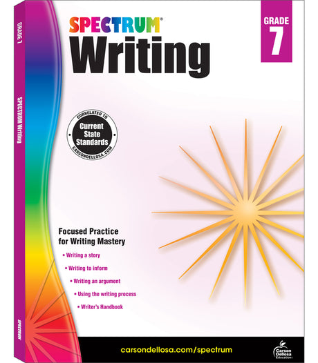 Spectrum Writing, Grade 7: Volume 41 -- Spectrum, Paperback