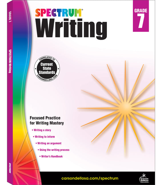 Spectrum Writing, Grade 7 by Spectrum