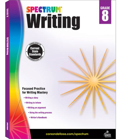 Spectrum Writing, Grade 8: Volume 42 -- Spectrum, Paperback