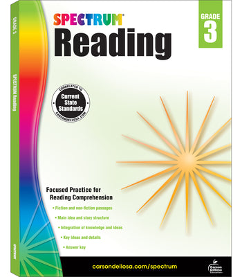 Spectrum Reading Workbook, Grade 3: Volume 22 -- Spectrum, Paperback