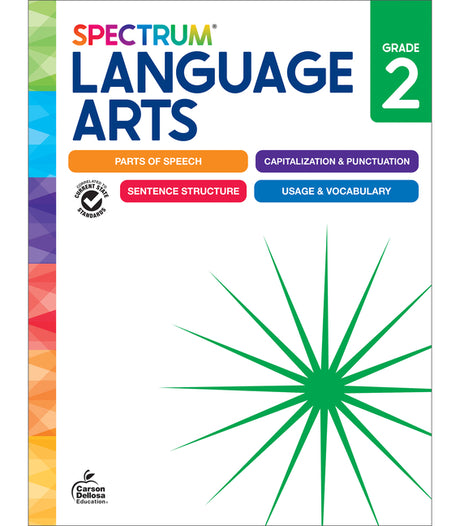 Spectrum Language Arts Workbook, Grade 2 -- Spectrum, Paperback