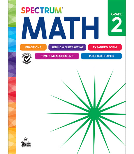 Spectrum Math Workbook, Grade 2 -- Spectrum, Paperback