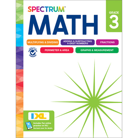 Spectrum Math Workbook, Grade 3 -- Spectrum, Paperback