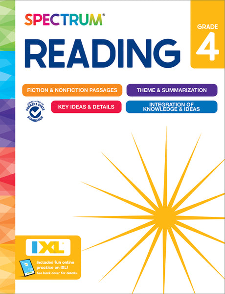 Spectrum Reading Workbook, Grade 4 -- Spectrum, Paperback