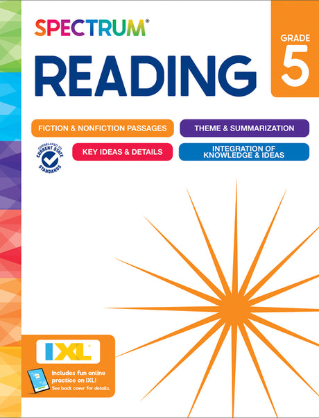 Spectrum Reading Workbook, Grade 5 -- Spectrum, Paperback