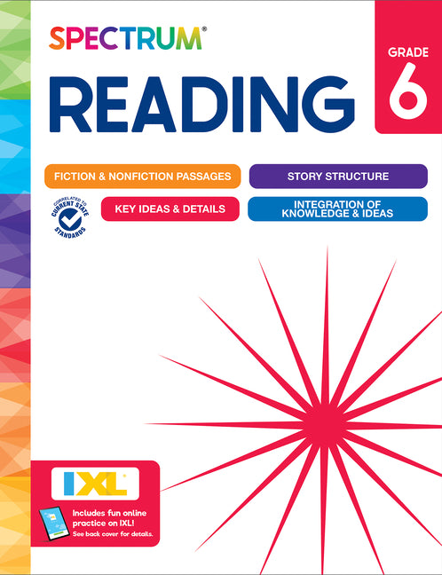 Spectrum Reading Workbook, Grade 6 -- Spectrum, Paperback