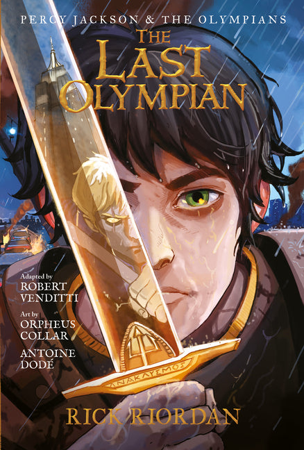 The Percy Jackson and the Olympians: Last Olympian: The Graphic Novel -- Rick Riordan, Paperback
