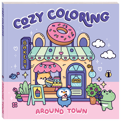 Art Maker Cozy Coloring Around Town -- Hinkler, Paperback