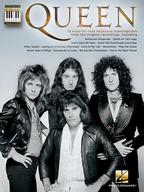 Note-For-Note Keyboard Transcriptions by Queen Authentic Sheet Music for Pianists 13 Classic Songs Including Bohemian Rhapsody, Somebody to Love Piano -- Queen, Other