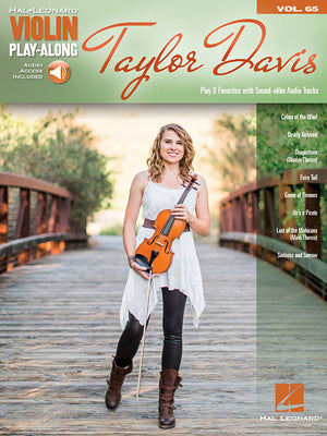 Taylor Davis: Violin Play-Along Volume 65 [With Access Code] by Davis, Taylor