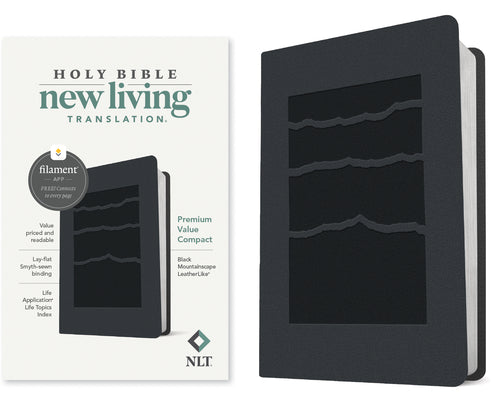 NLT Premium Value Compact Bible, Filament-Enabled Edition by Tyndale
