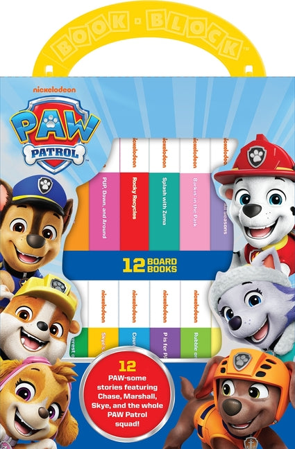 Nickelodeon Paw Patrol: 12 Board Books -- Pi Kids, Boxed Set