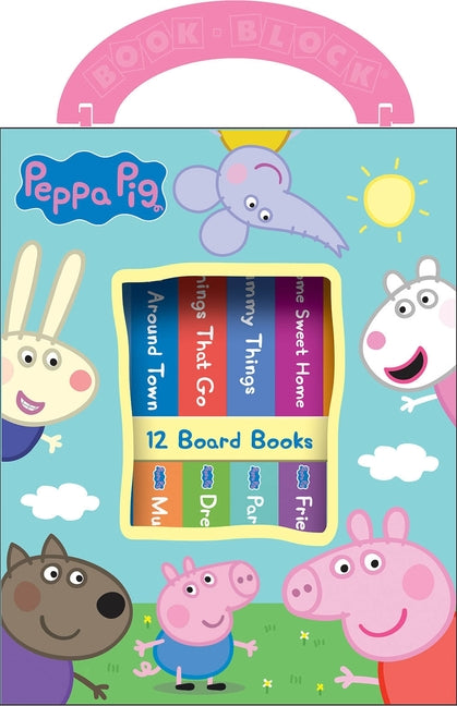 Peppa Pig: 12 Board Books -- Pi Kids, Boxed Set