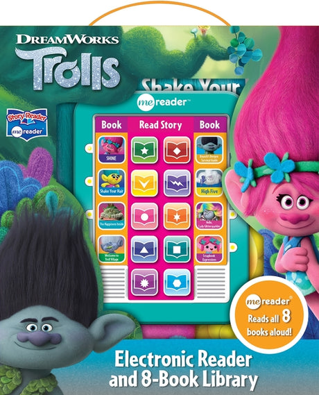 DreamWorks Trolls: Me Reader Electronic Reader and 8-Book Library Sound Book Set [With Other and Battery] -- Pi Kids, Boxed Set