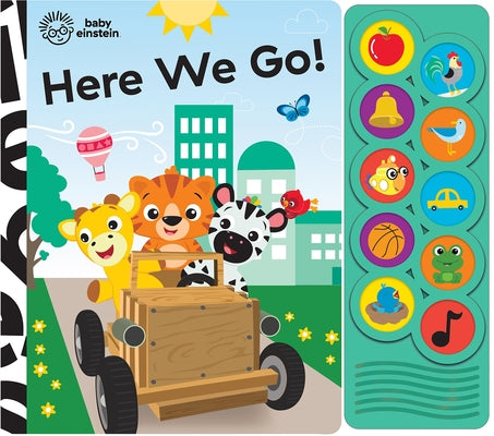 Baby Einstein: Here We Go! Sound Book [With Battery] -- Pi Kids, Board Book