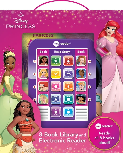Disney Princess: Me Reader 8-Book Library and Electronic Reader Sound Book Set [With Electronic Reader and Battery] by Pi Kids