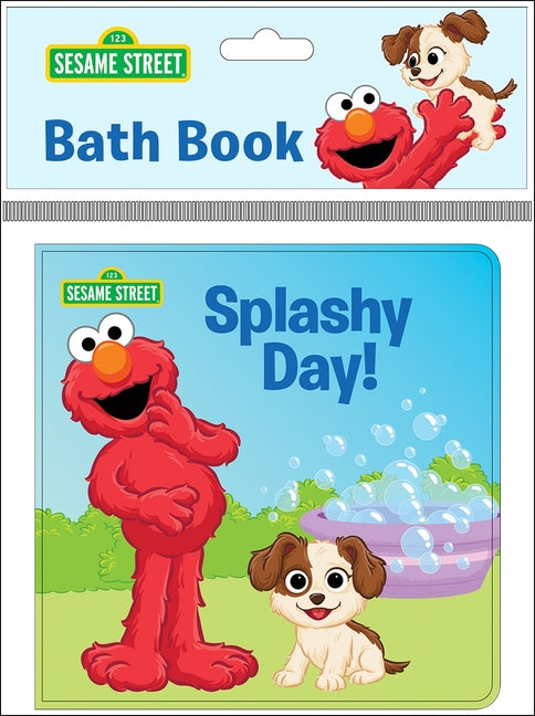 Sesame Street: Elmo's Splashy Day! Bath Book -- Pi Kids, Vinyl-bound