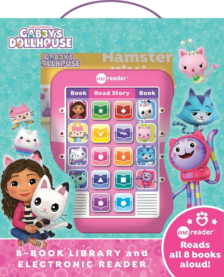 DreamWorks Gabby's Dollhouse: Me Reader 8-Book Library and Electronic Reader Sound Book Set [With Battery] -- Pi Kids, Other