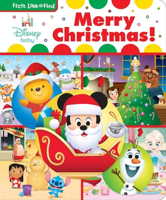 Disney Baby: Merry Christmas! First Look and Find -- Pi Kids, Board Book