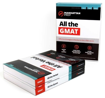 All the GMAT: Content Review + 6 Online Practice Tests + Effective Strategies to Get a 700+ Score by Manhattan Prep