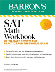 SAT Math Workbook: Up-To-Date Practice for the Digital Exam by Leff, Lawrence S.