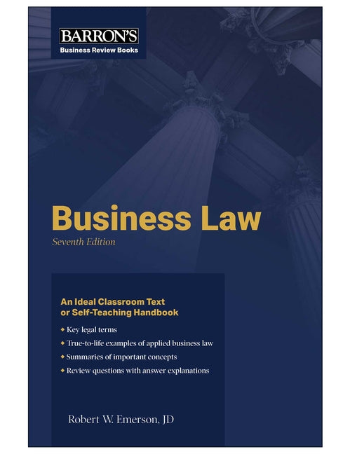 Business Law -- Robert W. Emerson, Paperback