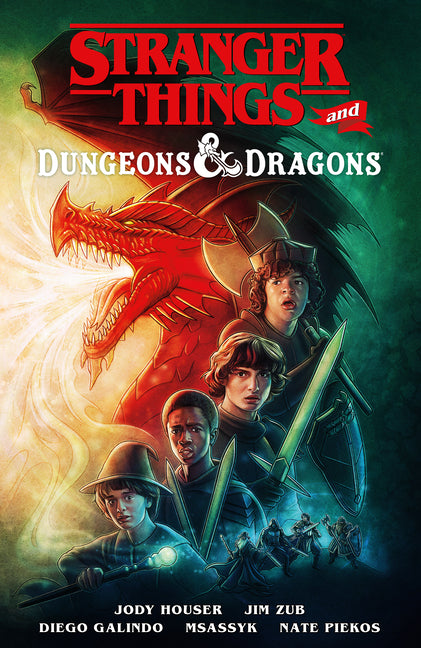 Stranger Things and Dungeons & Dragons (Graphic Novel) -- Jody Houser, Paperback