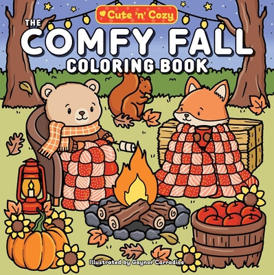 The Comfy Fall Coloring Book -- Gaynor Carradice, Paperback