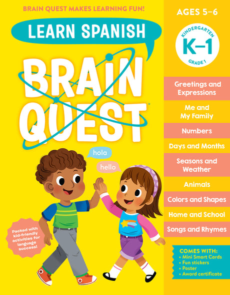Brain Quest Workbook: Learn Spanish -- Workman Publishing, Paperback