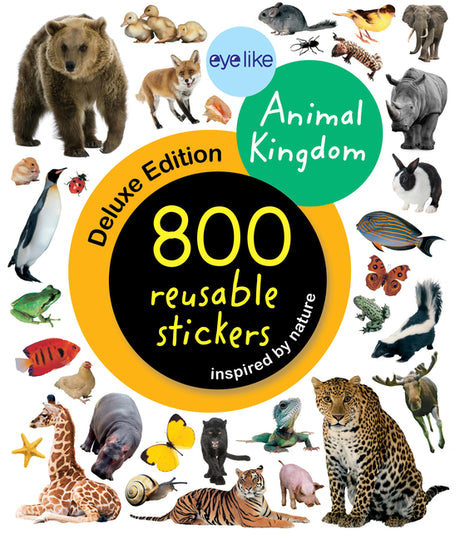 Eyelike Stickers Deluxe: Animal Kingdom -- Workman Publishing, Paperback