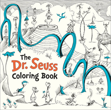 The Dr. Seuss Coloring Book -- Dr Seuss, Paperback