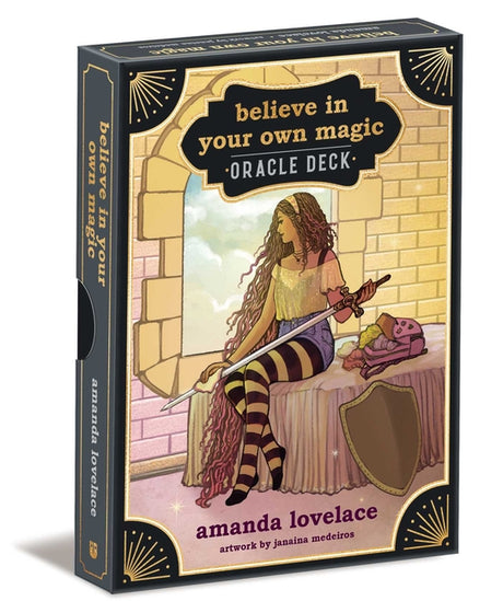 Believe in Your Own Magic: A 45-Card Oracle Deck and Guidebook [With Book(s)] -- Amanda Lovelace, Other