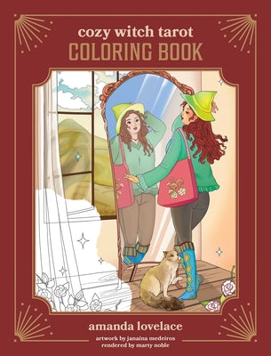 Cozy Witch Tarot Coloring Book -- Amanda Lovelace, Paperback