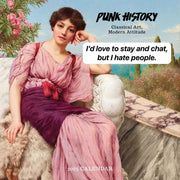 Punk History 2025 Wall Calendar: Classical Art, Modern Attitude by Roberts, Kate