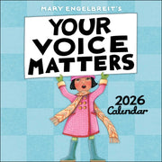 Mary Engelbreit's Your Voice Matters 2026 Wall Calendar by Engelbreit, Mary