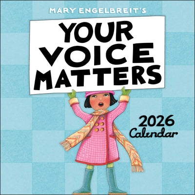 Mary Engelbreit's Your Voice Matters 2026 Wall Calendar by Engelbreit, Mary